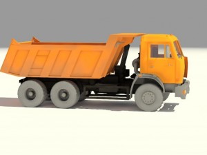 kamaz 65115 3D Модель