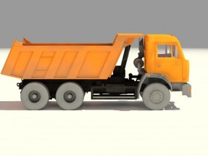 kamaz 65115 3D Модель