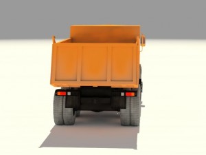 kamaz 65115 3D Модель