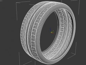 direzza dz10 sc detailed tyre 3D Model