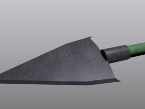 marble spear Model 3D