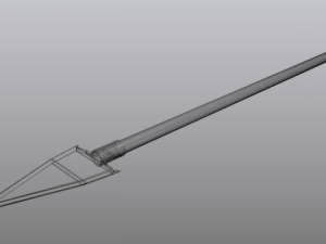 marble spear Modèle 3D