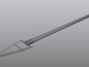 marble spear 3D Model