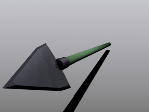 marble spear Modèle 3D