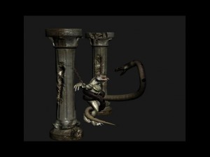 snake 3D-Modell