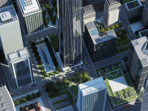 cityscape h Modello 3D