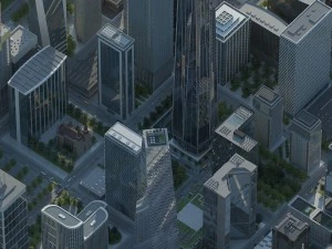 cityscape h 3D Model