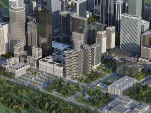 cityscape h 3D Model
