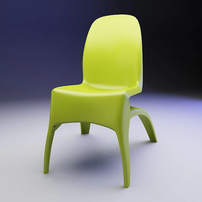 phantonmario chair 3D Model .c4d .max .obj .3ds .fbx .stl .blend 