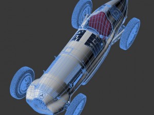 mercedesbenz w154 Model 3D