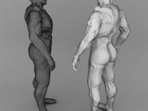 humanoid robot simple Modelo 3D