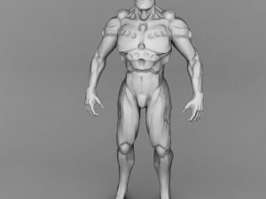 humanoid robot simple Modelo 3D