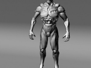 humanoid robot simple Modelo 3D