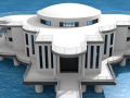rotonda a mare di senigallia  italy Modello 3D