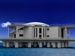 rotonda a mare di senigallia  italy 3D-Modell