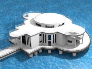 rotonda a mare di senigallia  italy 3D-Modell