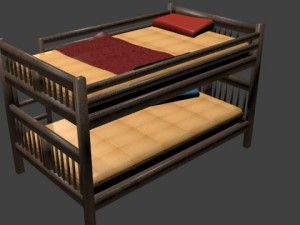 bed 3D Model