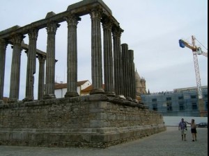 historic centre of vora Modello 3D