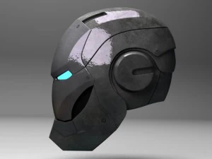 iron man helmet 3D Model