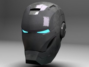 iron man helmet Modelo 3D