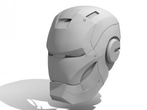 iron man helmet Modelo 3D