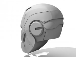 iron man helmet Modelo 3D