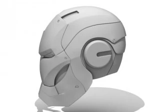 iron man helmet 3D Model