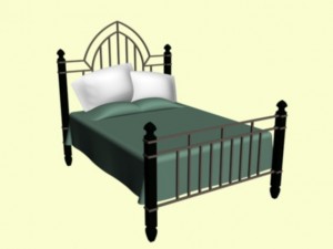 smart bed Modèle 3D