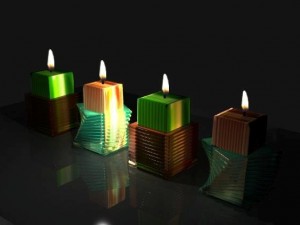 sweet candles Modèle 3D