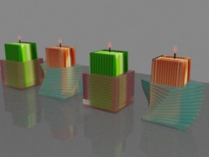 sweet candles 3D Model