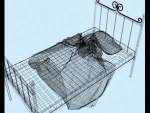 bed 3D Model