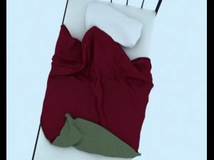 bed 3D Model