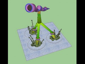 lunar telescope 3D Модель