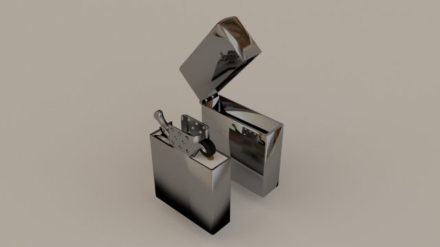 ligther low poly 3D मॉडल .c4d .max .obj .3ds .fbx .stl .blend 