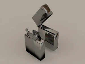 світліший низький полі 3D Модель