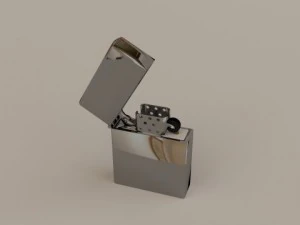 ligther low poly 3D Model