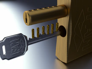 lock ifam 3D Model