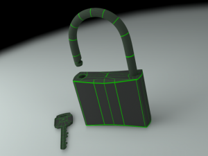 lock ifam Modelo 3D