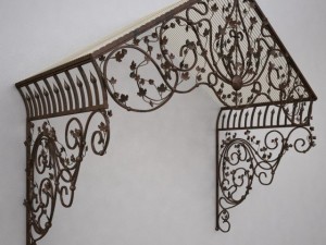 wroughtiron sign Modello 3D