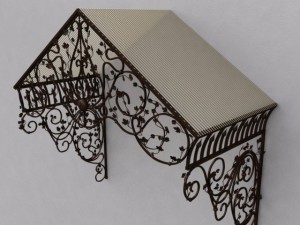 wroughtiron sign 3Dモデル