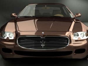 maserati quattroporte 2004 3D Model