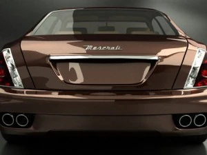 maserati quattroporte 2004 3D Model