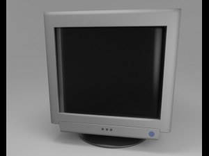 compaq 9500 monitor 3D Model