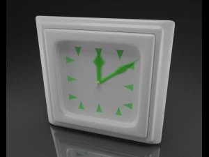 ceramic clock 3D Model