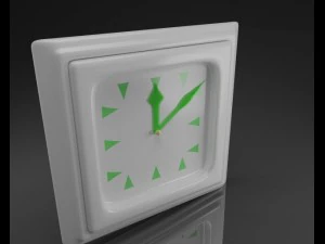 ceramic clock 3D Model
