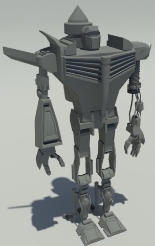 robot 3D 모델 .c4d .max .obj .3ds .fbx .stl .blend
