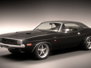 dodge challenger 3D Модель