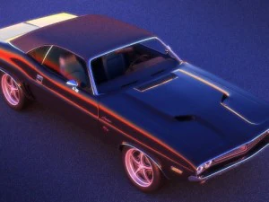dodge challenger 3D Model