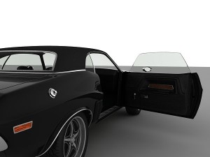 dodge challenger Modelo 3D