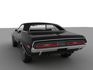 dodge challenger Modelo 3D